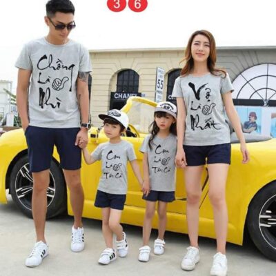 Áo Đồng Phục Gia Đình ADP-0012